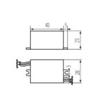 Kanlux 1440 Захранващ Трансформатор 220V-12V 3W CC ADI IP20