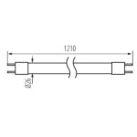 Kanlux 19925 Луминесцентна тръба T8 G13 36W 6500K
