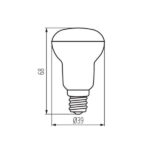 Kanlux 22734 ЛЕД Лампа SIGO LED E14 220V 4W 4000K