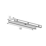 Kanlux 33254 Монтажна скоба TEAR N 220V IP20